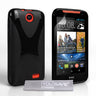 Yousave Accessories HTC Desire 310 Silicone Gel X-Line Case - Black