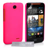 Yousave Accessories HTC Desire 310 Hard Hybrid Case - Hot Pink
