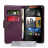Yousave Accessories HTC Desire 310 Leather-Effect Wallet Case - Purple