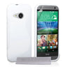 Caseflex HTC One Mini 2 Silicone Gel S-Line Case - White