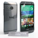 Yousave Accessories HTC One Mini 2 Hard Case - Crystal Clear - Mobile Madhouse
