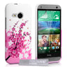 Yousave Accessories HTC One Mini 2 Floral Bee Silicone Gel Case