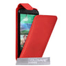 HTC One Mini 2 Leather-Effect Flip Case - Red