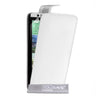 HTC Desire 510 Leather-Effect Flip Case - White
