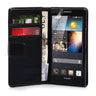 Yousave Huawei Ascend P6 Leather-Effect Wallet Case - Black