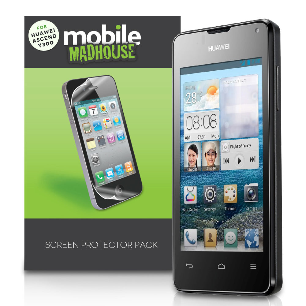 YouSave Accessories Huawei Ascend Y300 Screen Protectors x3