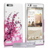 Yousave Accessories Huawei Ascend G6 Floral Bee Silicone Gel Case