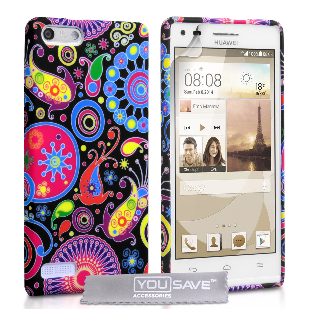 YouSave Accessories Huawei Ascend G6 Jellyfish Silicone Gel Case