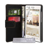 Yousave Accessories Huawei Ascend G6 Leather-Effect Wallet Case - Black