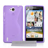 Caseflex Huawei Ascend G740 Silicone Gel S-Line Case - Purple