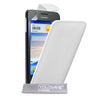 Huawei Ascend Y330 Leather-Effect Flip Case - White