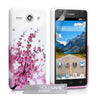 Yousave Accessories Huawei Ascend Y530 Floral Bee Silicone Gel Case