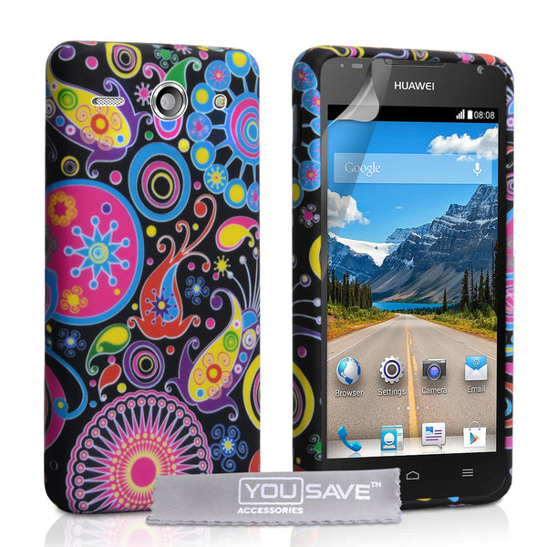 YouSave Accessories Huawei Ascend Y530 Jellyfish Silicone Gel Case