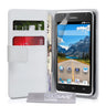 Huawei Ascend Y530 Leather-Effect Wallet Case - White