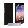 Yousave Accessories Huawei Ascend P7 Hard Hybrid Case - Black
