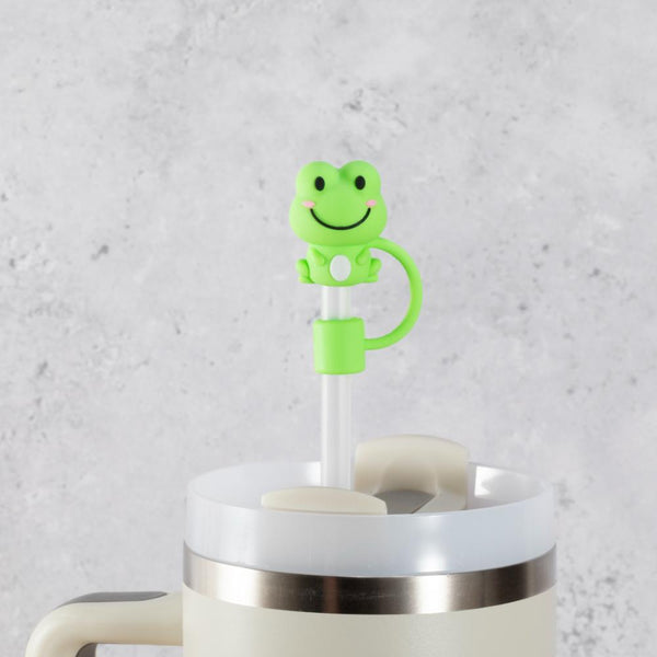 Happy Frog Straw Cover Topper