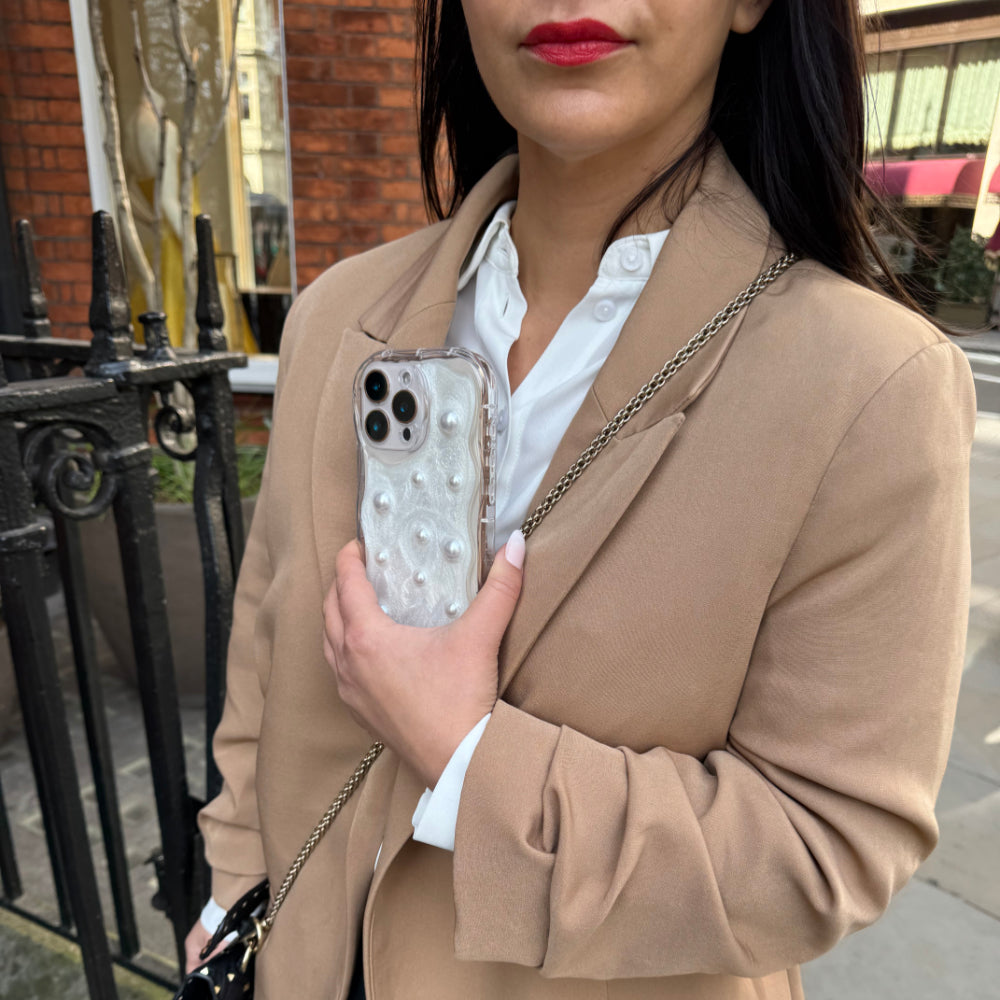Luxe Pearl iPhone 15 Case