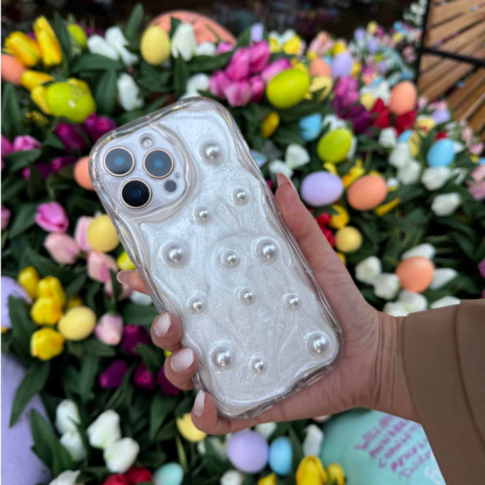 Luxe Pearl iPhone 16 Plus Case
