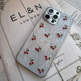 Cherry Luxe Pearl iPhone 17 Pro Max Case