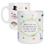 Alice in Wonderland Adventure Quote Mug