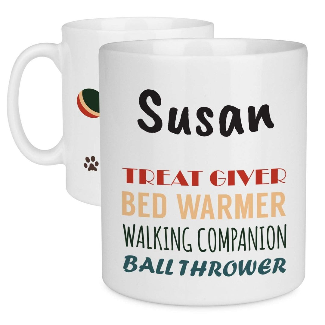 Personalised Dog Lovers Coffee Mug - Mobile Madhouse