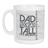 Look Up To Dad Large Farthers Day Mug