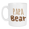 Big Papa Bear Large Farthers Day Mug