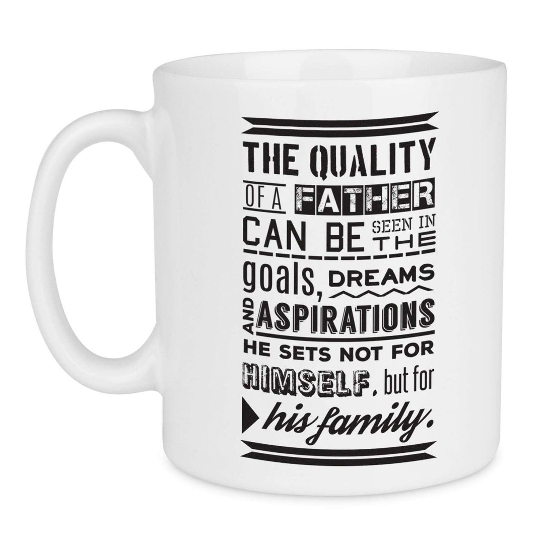 Inspirational Father Quote Large Mug - Mobile Madhouse