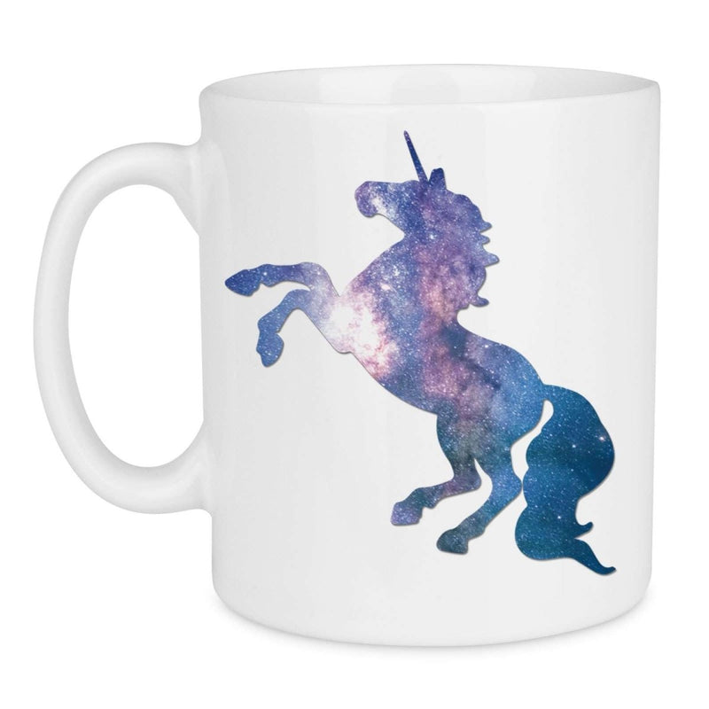 Unicorn Space Print Personalised Name Mug - Mobile Madhouse