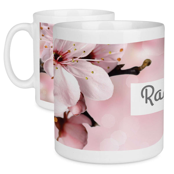Pink Blossom Personalised Custom Mug - Mobile Madhouse