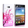 Yousave Accessories LG Optimus L7 Floral Bee Silicone Gel Case