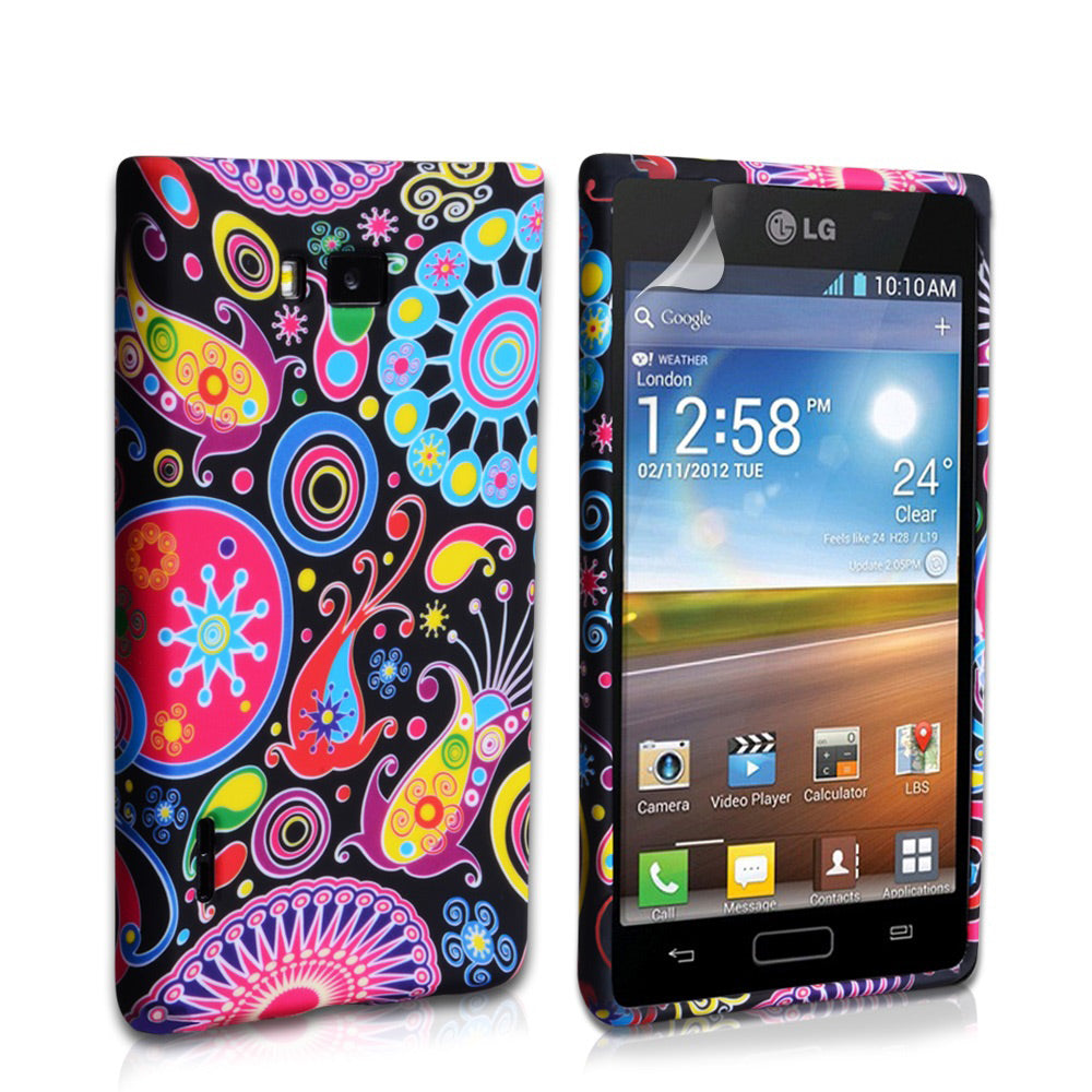 YouSave Accessories LG Optimus L7 Jellyfish Gel Case