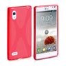 Yousave Accessories LG Optimus L9 Gel X-Line Case - Red
