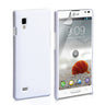 Yousave Accessories LG Optimus L9 Hard Hybrid Case - White