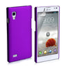Yousave Accessories LG Optimus L9 Hard Hybrid Case - Purple