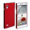 Yousave Accessories LG Optimus L9 Hard Hybrid Case - Red