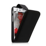 YouSave Accessories LG Optimus L5 II Black Leather Effect Flip Case