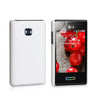 Yousave Accessories LG Optimus L3 II Hard Hybrid Case - White