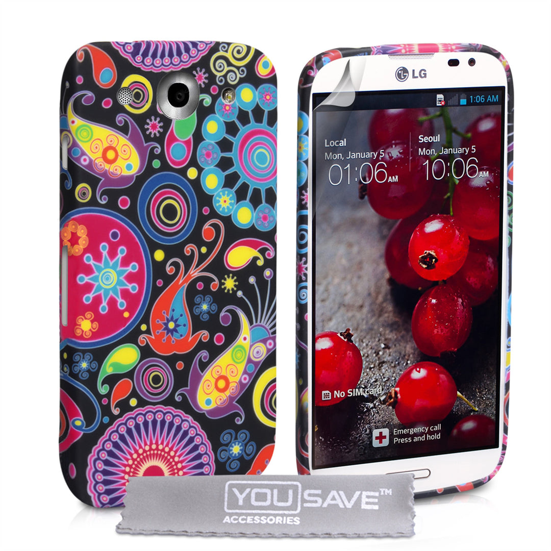 YouSave Accessories LG G Pro Jellyfish Silicone Gel Case