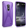 Yousave Accessories LG G Flex Silicone Gel X-Line Case - Purple