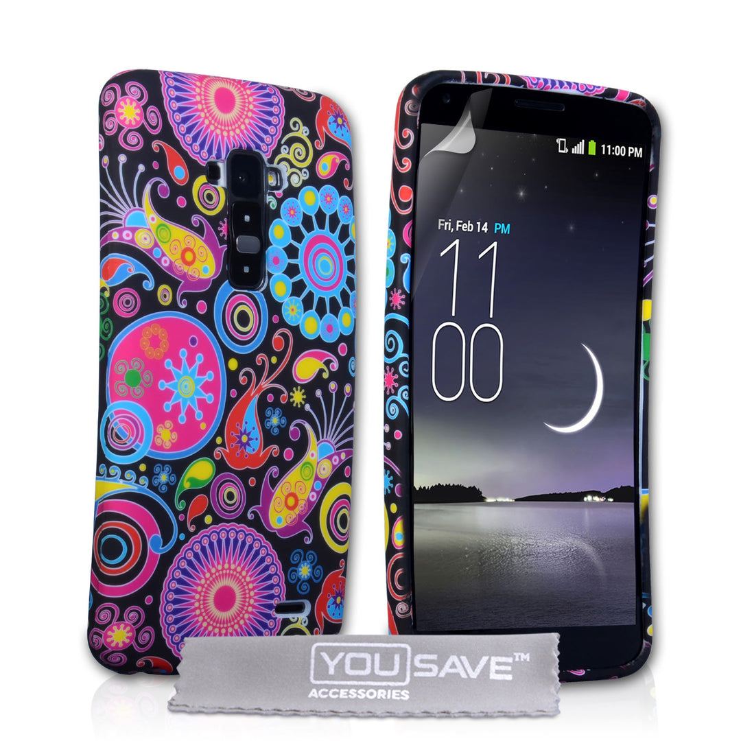 YouSave Accessories LG G Flex Jellyfish Silicone Gel Case