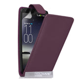 YouSave Accessories LG G Flex Leather-Effect Flip Case - Purple