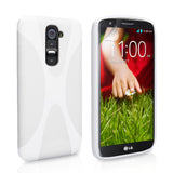 YouSave Accessories LG G2 Mini Silicone Gel X-Line Case - White