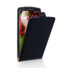Caseflex LG G2 Mini Real Leather Flip Case - Black