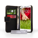 YouSave Accessories LG G2 Mini Leather-Effect Wallet Case - Black