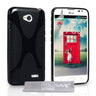 Yousave Accessories LG L70 Silicone Gel X-Line Case - Black