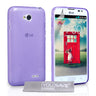 Yousave Accessories LG L70 Silicone Gel X-Line Case - Purple