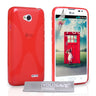 Yousave Accessories LG L70 Silicone Gel X-Line Case - Red