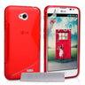 Caseflex LG L70 Silicone Gel S-Line Case - Red