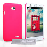 YouSave Accessories LG L70 Hard Hybrid Case - Hot Pink